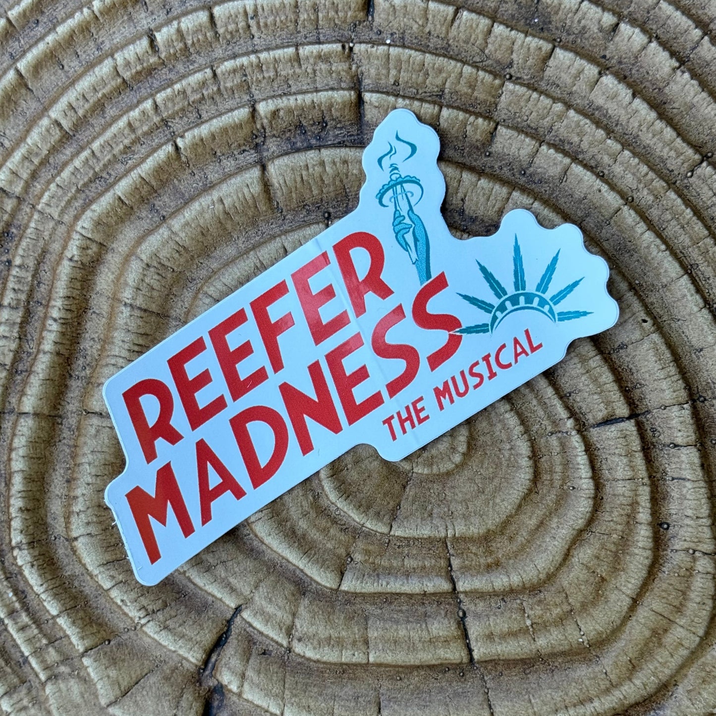 Reefer Madness Logo Sticker