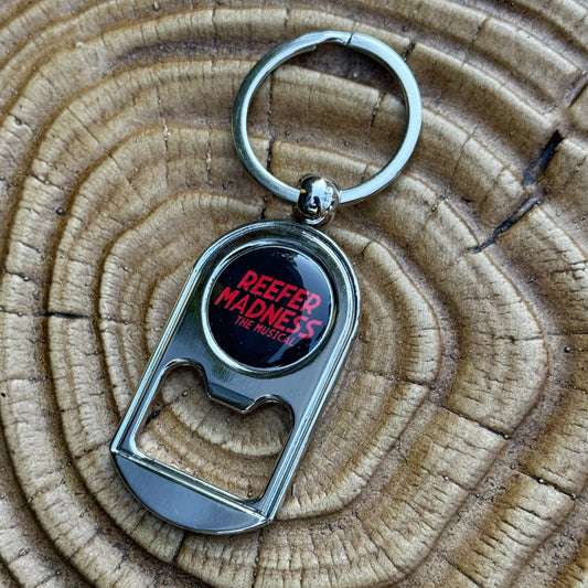 Reefer Madness Logo Branded Key Chain/Bottle Opener