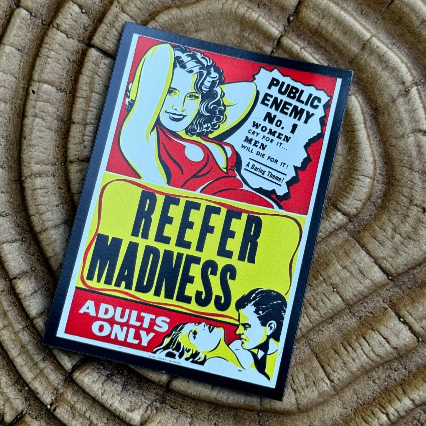 Reefer Madness Vintage Poster Magnet