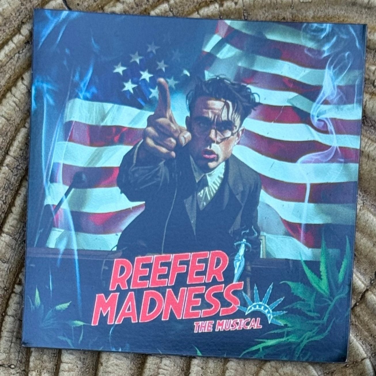 Reefer Madness Lecturer Branded Magnet