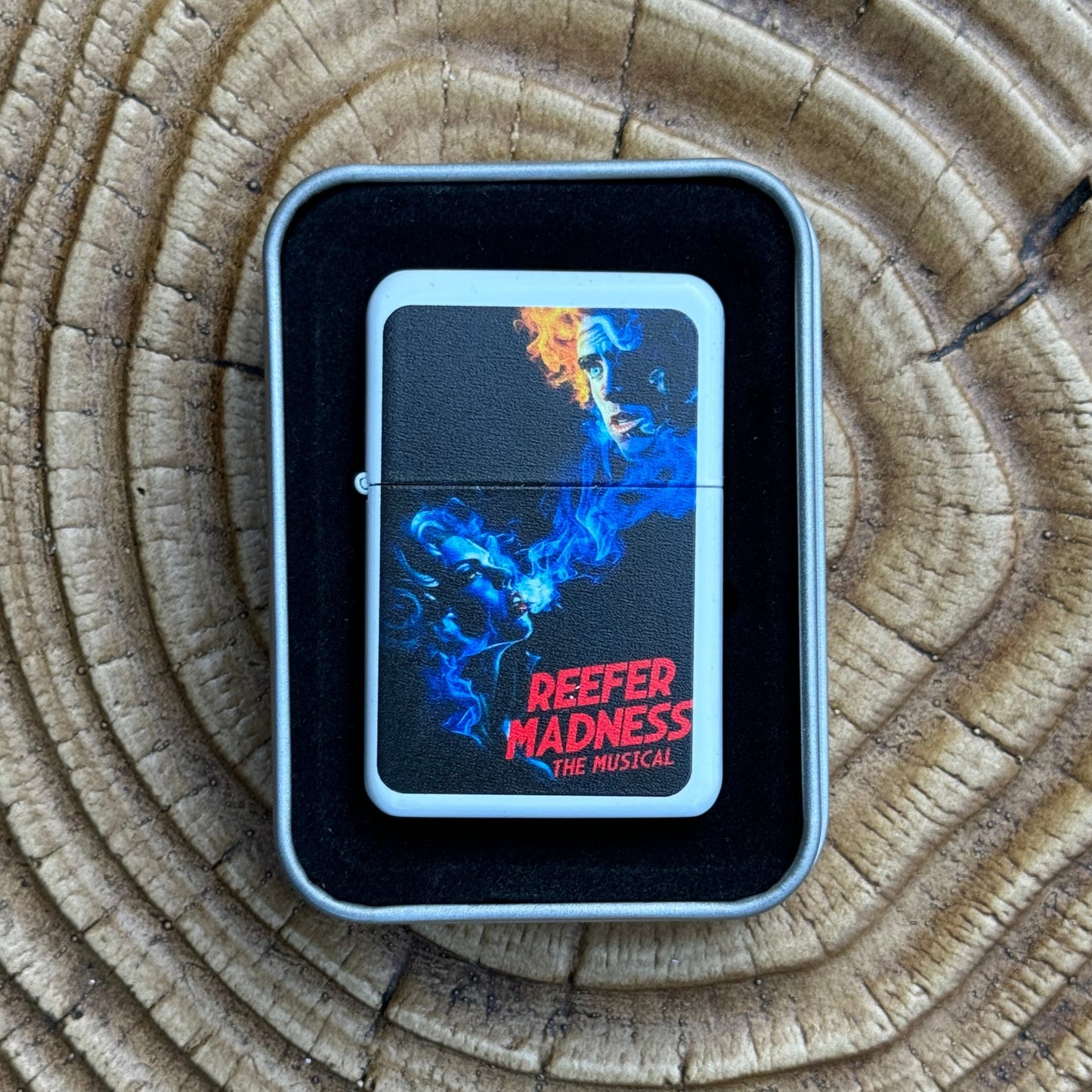 Reefer Madness Logo Branded Lighter