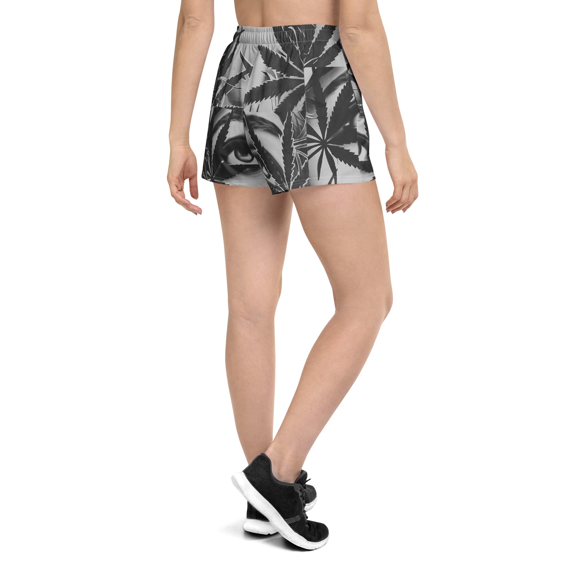 Reefer Madness All-Over Print Athletic Shorts — back view