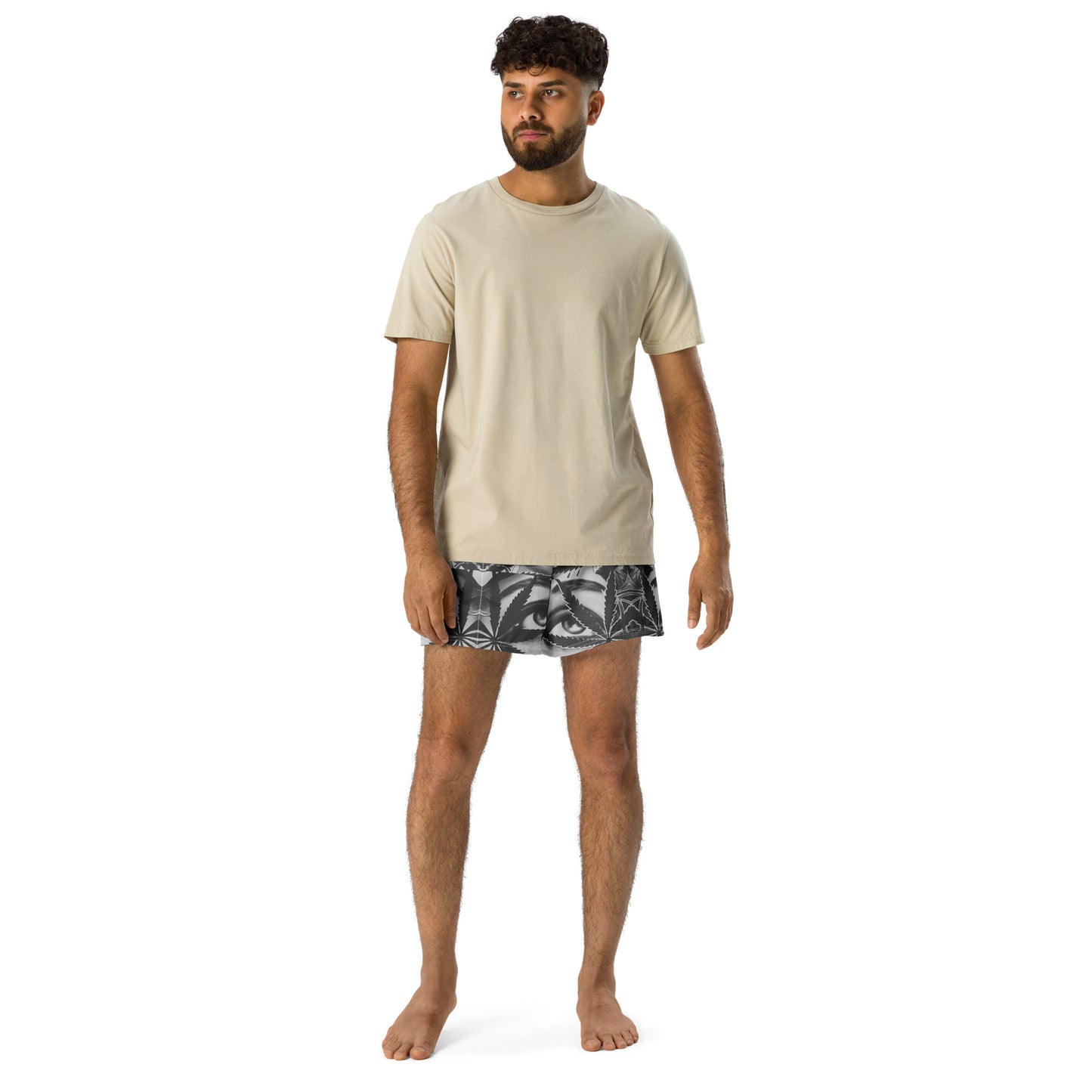 Reefer Madness All-Over Print Athletic Shorts — alternate front view