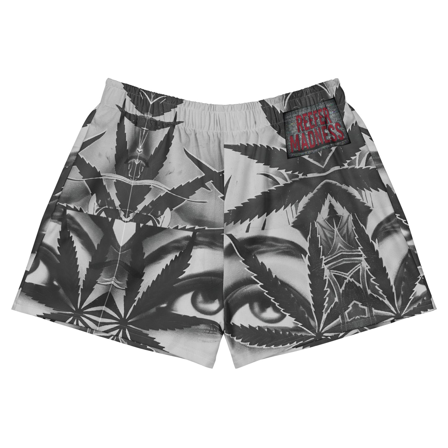 Reefer Madness All-Over Print Athletic Shorts — front view