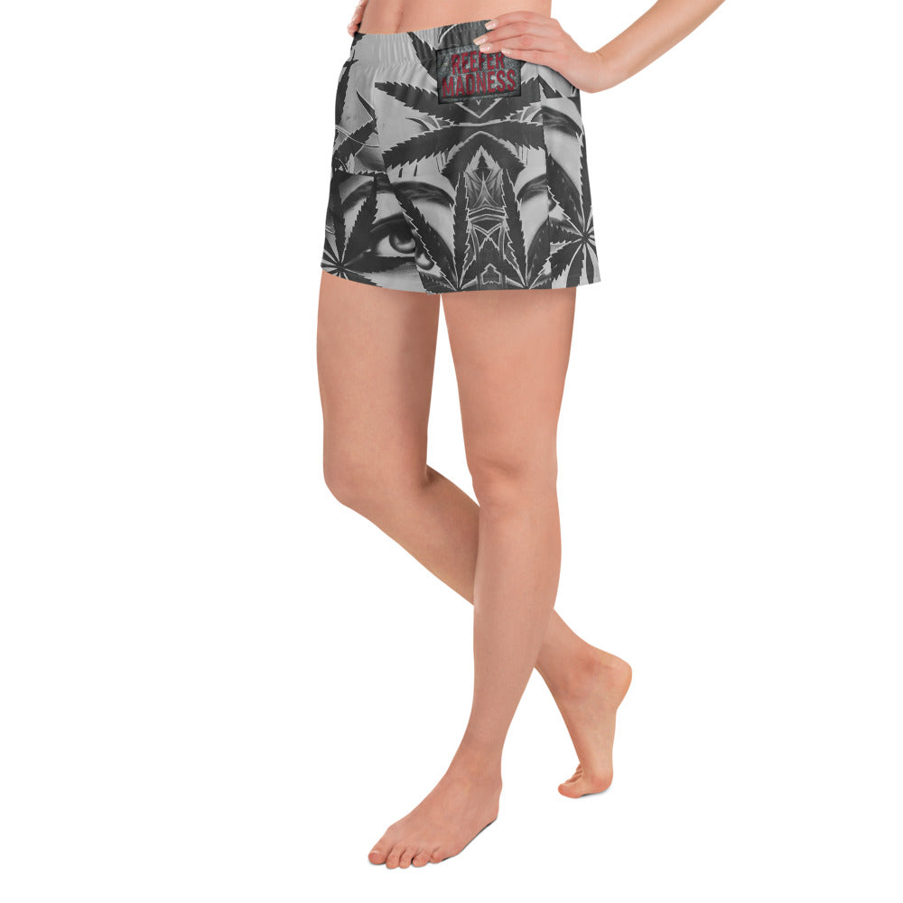 Reefer Madness All-Over Print Athletic Shorts — left side view