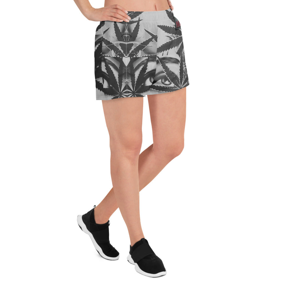 Reefer Madness All-Over Print Athletic Shorts — right side view