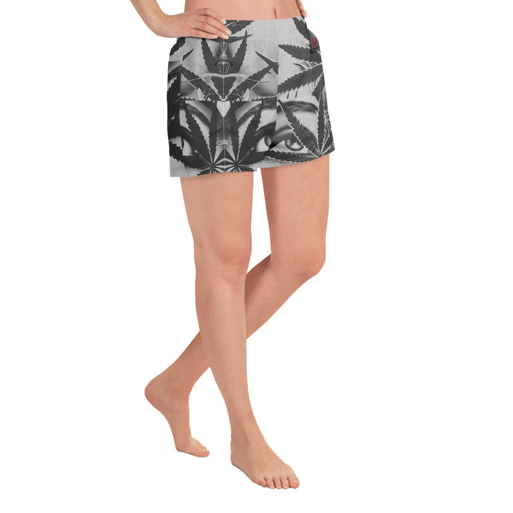 Reefer Madness All-Over Print Athletic Shorts — right side view