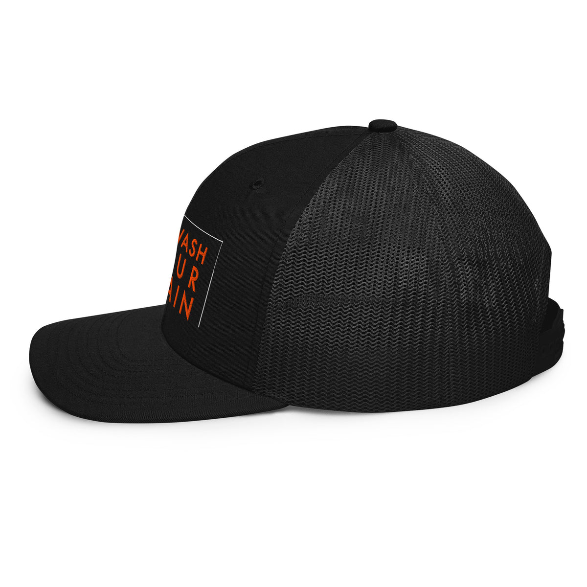 Reefer Madness Snapback Trucker Cap in black