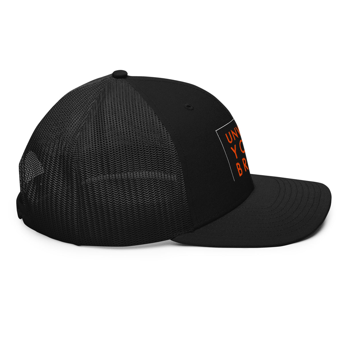 Reefer Madness Snapback Trucker Cap in black