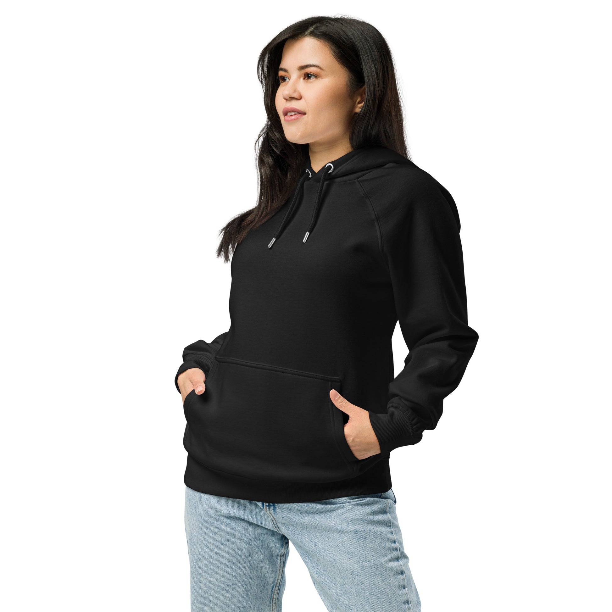 Reefer Madness Eco Raglan Hoodie — left front view